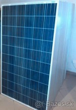 Fotovoltaické panely a menič. Slnečná elektráreň 